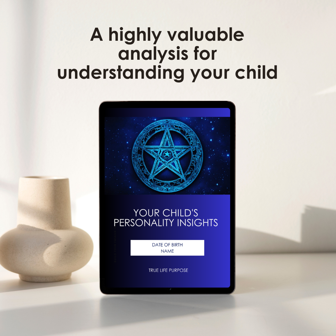 CHILD'S INSIGHTS: Personality, Talents, Parents' Recommendations