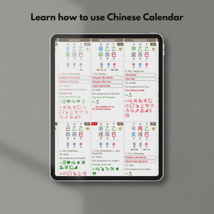 'HOW TO SELECT THE BEST DAYS' Ba Zi Chinese Astrology Manual